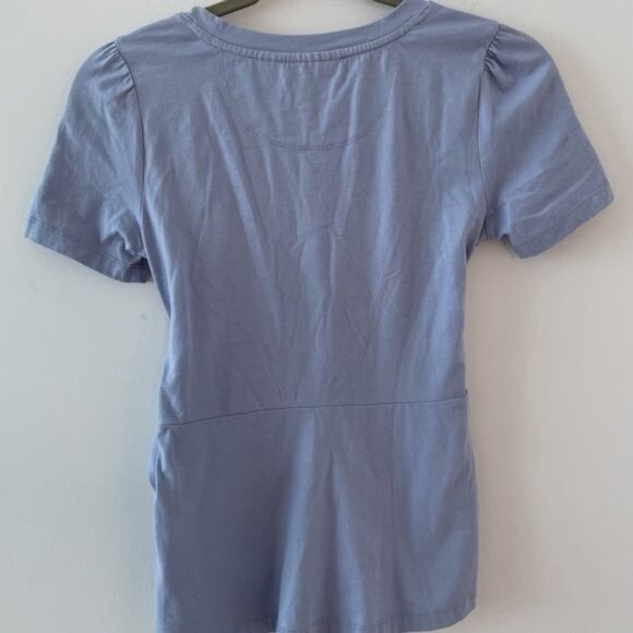 Maeve x Anthropology Cotton Tee With Belt Sz. XS - Picture 4 of 5